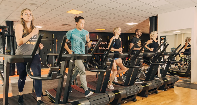 Nearest shop fitness center