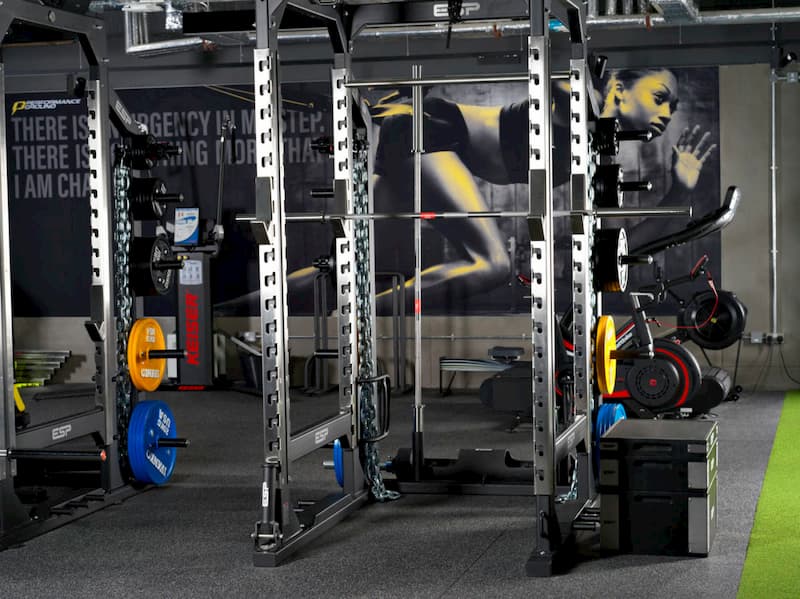  
 A Weightlifting rack