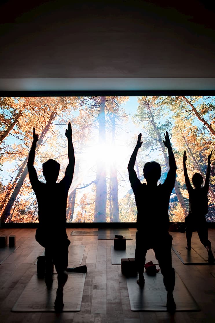  Yoga exercise with fantastic imagery 3